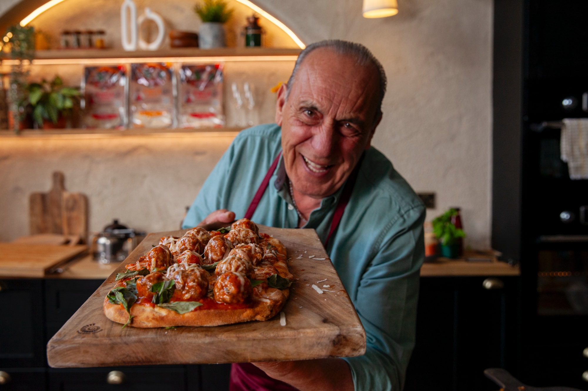 pinsa-with-meatballs-Gennaro-Contaldo
